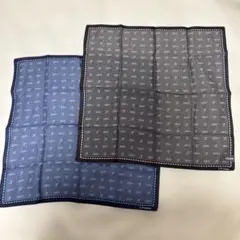 U.P renoma ハンカチ 2枚セット 車柄