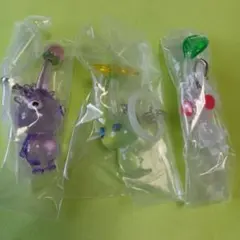 ピクミン　めじるしアクセサリー2 　白ピクミン　紫ピクミン 　光ピクミン
