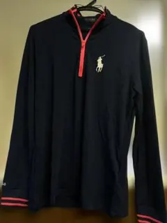 Polo Golf Ralph Lauren ネイビー ハーフジップシャツ