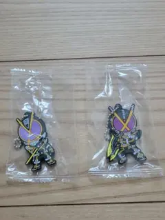 仮面ライダーファイズ　ラバーマスコット　カイザ　ネクストカイザ