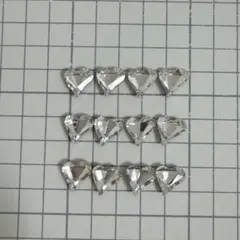 ネイルパーツ　ハート　12個