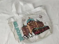 美品　トートバッグ　メルボルン フリンダースストリート ペンギン　オーストラリア