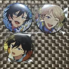【3点セット】あんスタ 缶バッジ Feb 氷鷹北斗 鳴上嵐