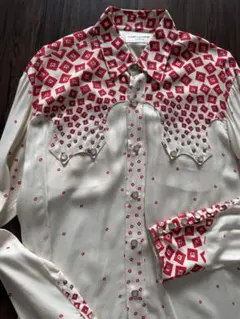 SAINT LAURENT PARIS スタッズ ウエスタンシャツのサムネイル