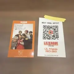 LIL LEAGUE ファンクラブ特典　ステッカー