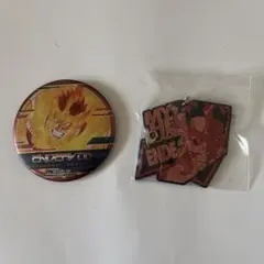 僕のヒーローアカデミア　エンデヴァー 缶バッジ & ラバーチャーム