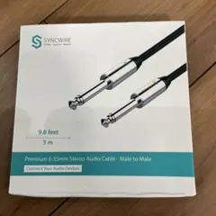 Syncwire 6.35mm ステレオオーディオケーブル 3mのサムネイル