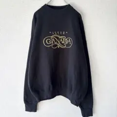 FRUIT OF THE LOOM 90s〜 カナダ製　刺繍スウェット　XL