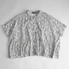 美品 マーブルシュッド joba SDギャザーシャツ - メルカリ