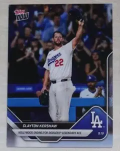 Clayton Kershaw Topps Now Legendary ace