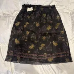 Jean Paul GAULTIER レディース　ミドル丈スカート　花柄のサムネイル