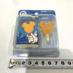TOKYO Disney resort ミッキー オレンジバー キーホルダー