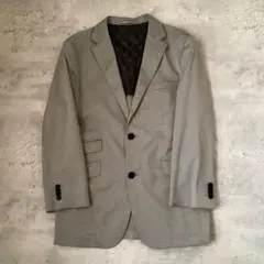 Burberry Black label テーラードジャケット　アウター　グレーのサムネイル