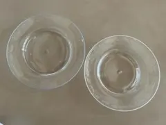 wakana sawada GLASSWARE ガラスプレート 2枚セット