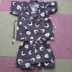 おにぎり柄甚平　90サイズ