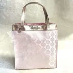 MARIO VALENTINO ハンドバッグ ピンク ローズ柄