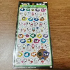 【正規品】スヌーピー ♡ボンボンドロップシール ミニ　スヌーピー＆きょうだいたち