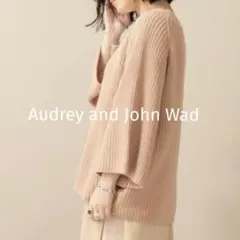 ■新品タグ付き■【Audrey and John Wad】オーバーサイズ ニット