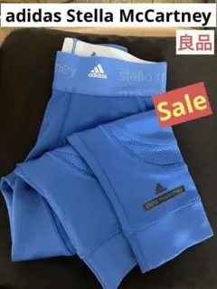 ♢adidas Stella McCartney ボトムス 青　レギンス　XS