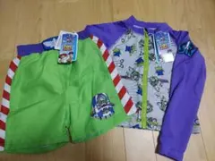トイ・ストーリー 水着 ラッシュガード サーフパンツ 100