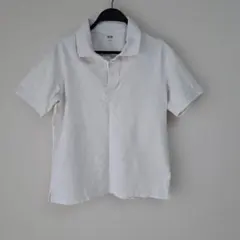 UNIQLO ホワイト ポロシャツ Lサイズ