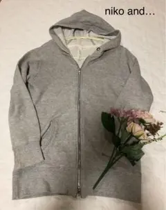 パーカー グレー