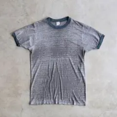 70s-80s タウンクラフト サンフェード リンガーTシャツ ボロ USA製のサムネイル
