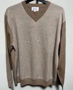 モアレス MORLES 千鳥柄Vネックニット MOKN4103 セーター 秋冬