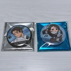 呪術廻戦 死滅回遊 まねきねこ 缶バッジ ミニキャラ 等身 乙骨