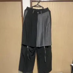 seytoストライプ ハーフパンツ