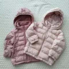 ユニクロ　パフテックウォッシャブルパーカー　90　双子　まとめ売り