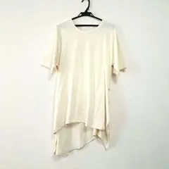 AMERICAN HOLIC アイボリー ロング丈Tシャツ L　新品未使用