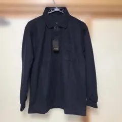 MC NINE ブラック 長袖ポロシャツ Lサイズ 新品タグ付き