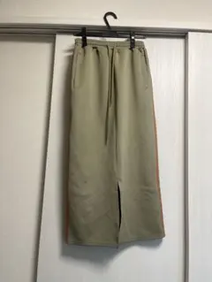 新品　オリーブデオリーブ　配色ロングスカートのサムネイル