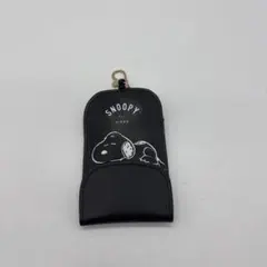 新品未使用　スヌーピー ブラック キーケース