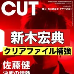 切り抜き　CUT 新木宏典