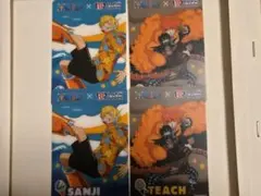 サンジ ティーチ 各2枚 サーティーワンコラボカードセット