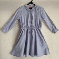 デニムシャツ　ワンピース　earth music & ecology