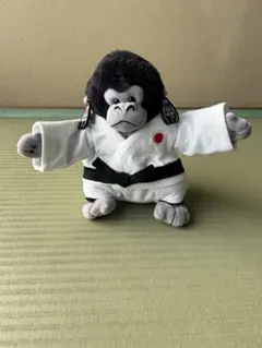 ゴリラ柔道ぬいぐるみ