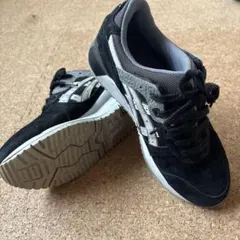 asics ブラック/グレー スニーカー 23.5cm GEL-LYTE Ⅲ