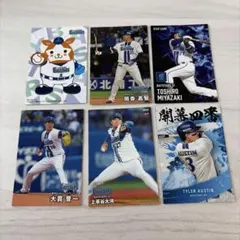 プロ野球チップス 選手カード 横浜DeNAベイスターズ 6枚