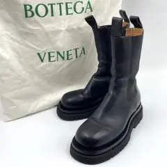 未使用級 BOTTEGA VENETA ボッテガヴェネタ サイドゴアレザーブーツ