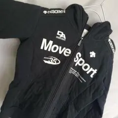 デサント DESCENTE Move Sport パーカー キルティング 黒白のサムネイル