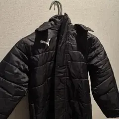 PUMA ブラック ベンチコート 140