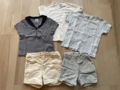 プチバトー ５点セット（18m／81㎝）