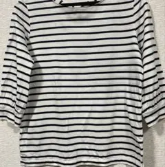 アンタイトル8分袖丈Tシャツ