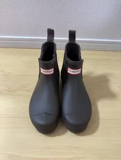 【3/27日まで 値下げ中)】22cm HUNTER ブラウン ショートブーツ