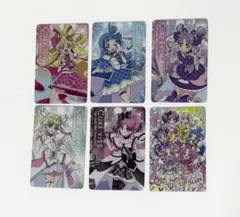 名探偵プリキュア　キラキラカードグミ　6枚セット　キミとアイドルプリキュア