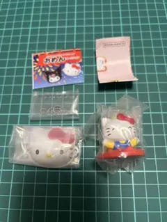 匿名　サンリオキャラクターズミニチュアおめん　カラー沼　キティセット