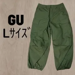 GU ジーユー スーパーワイドカーゴパンツ L